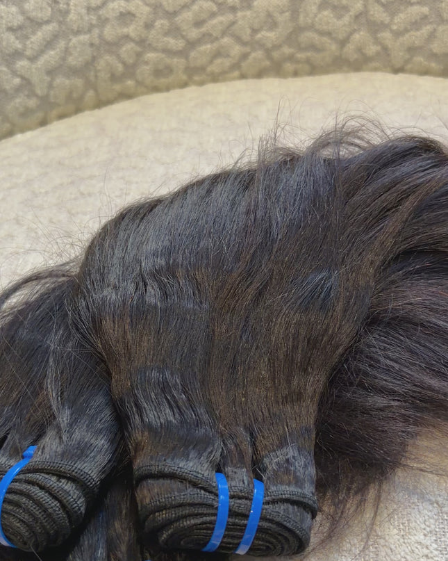 3 paquets 9A  Yaki hair  100% la texture naturelle “défrisée” cheveux yaki