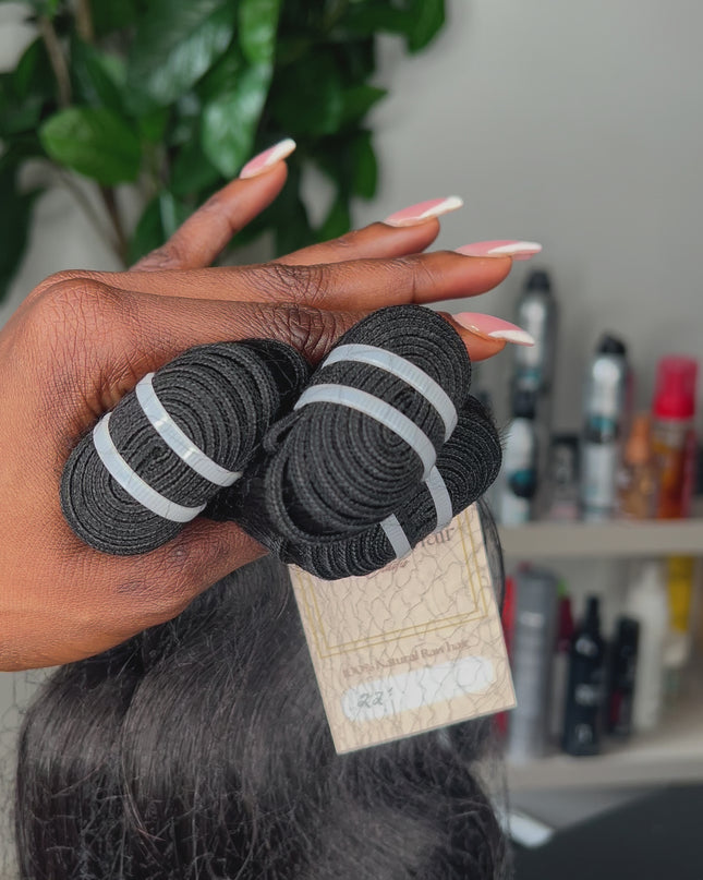 Lot de 3 Paquets Bodywave  10A bundles Rawhair cambodgien