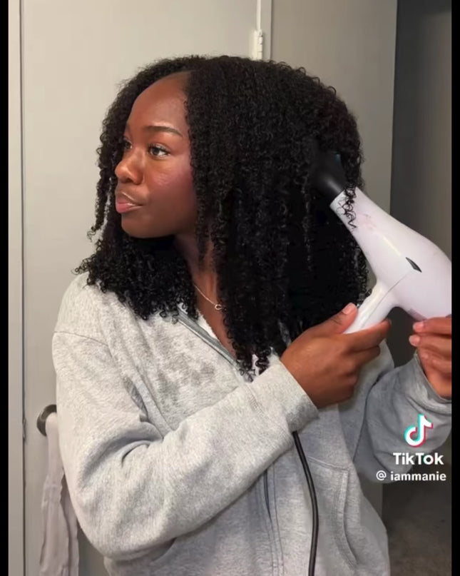 Lot de 3 paquets kinky Curly Hair 100% cheveux naturel