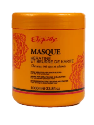 Bundle: Masque Capillaire à la Kératine au Beurre de Karité  + 12 Rouleaux classiques + 1 Pièces Masque de sommeil